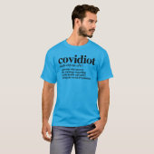 T-SHIRT COVIDIOT (Devant entier)