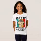 T-Shirt Cow Abduction (Devant entier)