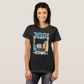 T-shirt Cow Apparel Farmer Cows Lover for Boys (Devant entier)