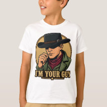 Cow-boy Casquette Noire Retro BD Je Suis Ton Homme