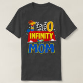 T-shirt Cow-boy Maman Two Infinity And Beyond Birthday Dec (Design devant)