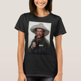 T-shirt Cow-boy ranchero espagnol dans un saloon de l'Oues