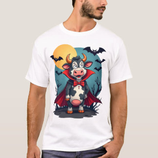 T-shirt Cow Dracula Rises