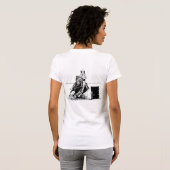 T-shirt Cow-girl (Dos entier)
