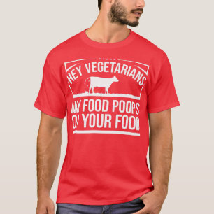 T-shirt Cow Lover Producteur De Bovins Mes Poops De Nourri