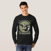 T-shirt Cow Professional Cow Whisperer Farmers Cows (Devant entier)