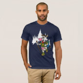 T-shirt Cow riding (Devant entier)