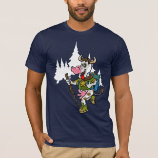T-shirt Cow riding