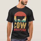T-shirt Cow Whisperer (Devant)