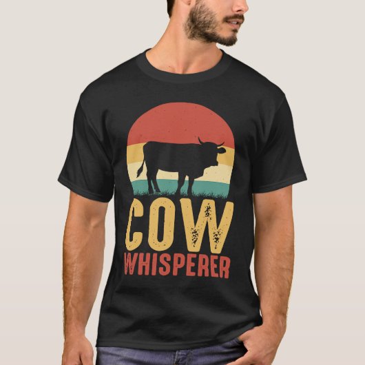 T-shirt Cow Whisperer (Devant)