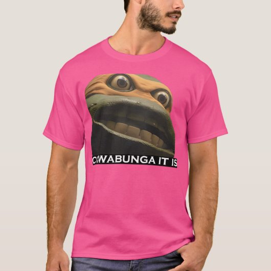 T-shirt Cowabunga (Devant)