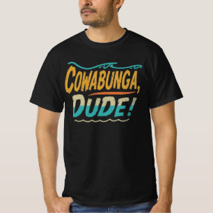 T-shirt Cowabunga, mec