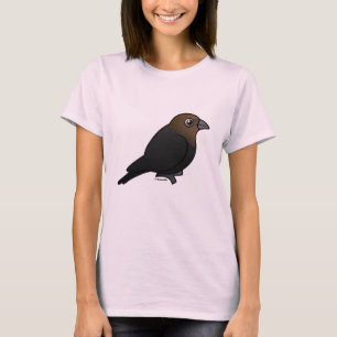 T-shirt Cowbird Brun-dirigé