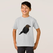 T-shirt Cowbird Brun-dirigé (Devant entier)