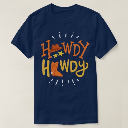 T-shirt Cowboy (Design devant)