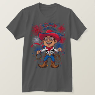 T-shirt Cowboy aux étoiles et aux rayures – Célébration du