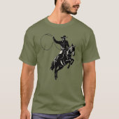 T-shirt Cowboy avec Lasso (Devant)