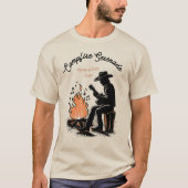 T-shirt Cowboy Campfire Harmony - Guitare Nostalgique Joua (Devant)