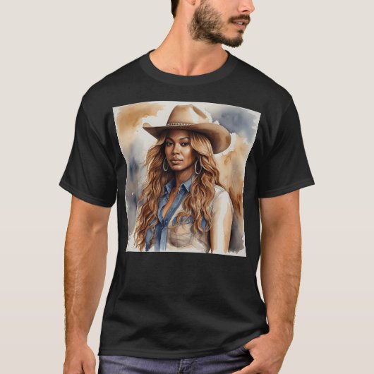 T-shirt Cowboy Carter (Devant)