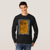 T-shirt Cowboy Chicken Nugget mème (Devant entier)