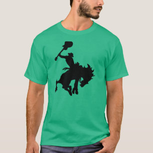 T-shirt Cowboy de rodéo de héros de guitare à cheval