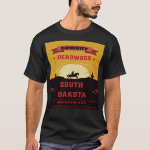 T-shirt Cowboy du dakota sud de Deadwood