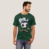 T-shirt Cowboy du football (Devant entier)