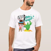 T-shirt Cowboy et cheval (Devant)