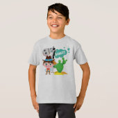T-shirt Cowboy et cheval (Devant entier)