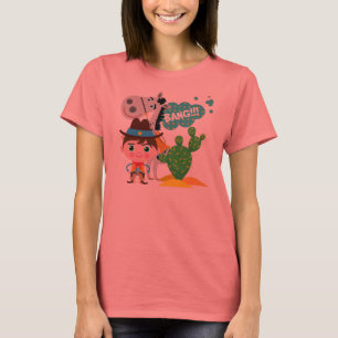 T-shirt Cowboy et cheval