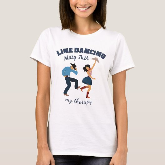 T-shirt Cowboy et Cowgirl (Devant)