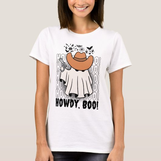 T-shirt Cowboy Ghost (Devant)