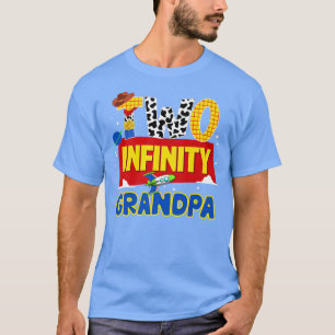 T-shirt Cowboy Grand-pa Deux Infinités Et Au-Delà De Anniv