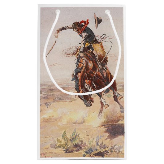 T-SHIRT Cowboy Life Klein Cadeauzakje (Achterkant)