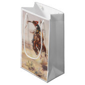 T-SHIRT Cowboy Life Klein Cadeauzakje (Voorkant Gekanteld)