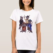 T-shirt Cowboy Raccoon (Devant)