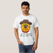 T-shirt Cowboy rocailleux Grumpey (Devant entier)