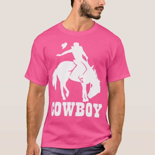 T-shirt Cowboy Rodeo (Devant)