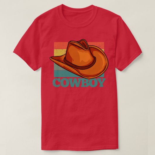 T-shirt Cowboy Western (Design devant)
