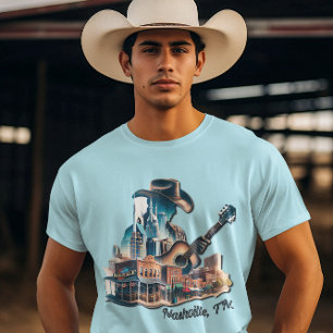 T-shirt Cowboys et musique country en Nashville, TN