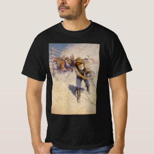 T-shirt Cowboys occidentaux vintages, dans le corral par