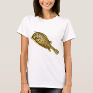 T-shirt Cowfish gribouillé