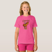 T-shirt Cowgirl (Devant entier)
