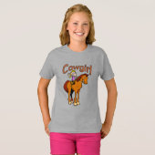 T-shirt Cowgirl (Devant entier)