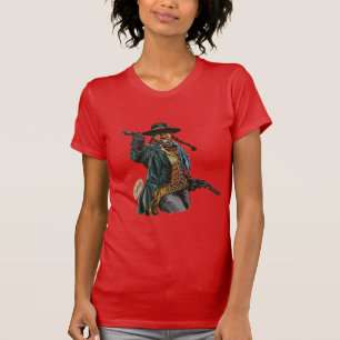T-shirt Cowgirl africaine-américaine