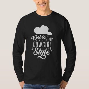T-shirt Cowgirl Boots Country Music Line Dancing Horse Rod