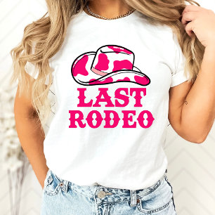 T-shirt Cowgirl Disco Dernier Rodeo Bachelorette