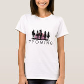 T-shirt Cowgirl du Wyoming (Devant)