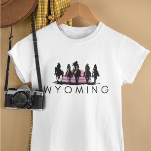 T-shirt Cowgirl du Wyoming