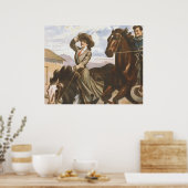 T-SHIRT Cowgirl OS Poster (Keuken)